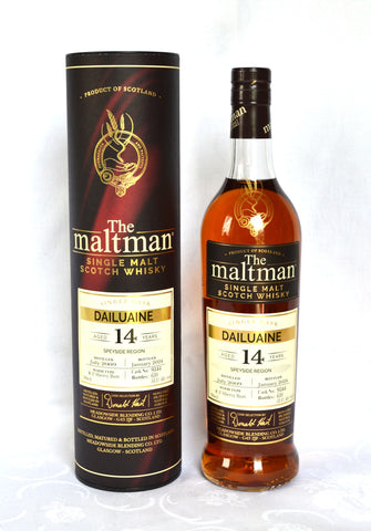 The Maltman, Dailuaine 2009, 14 Jahre, 53,1 % Refill Sherry Butt, cask no. 9344