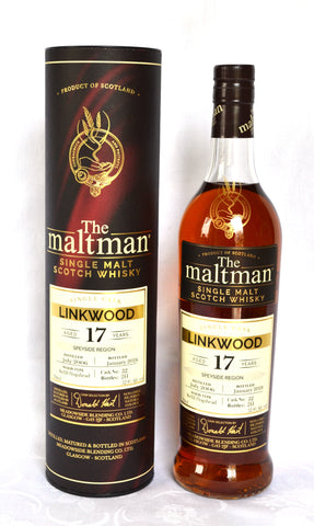 The Maltman, Linkwood, 2006, 17 J., 52,9 % Refill Hogshead, cask no. 32