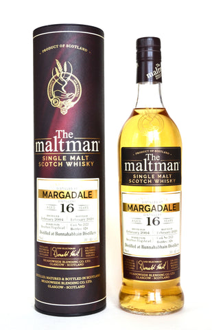The Maltman Margadale (Bunnahabhain), 2004, 16 Jahre, 50 %, Bourbon hogshead