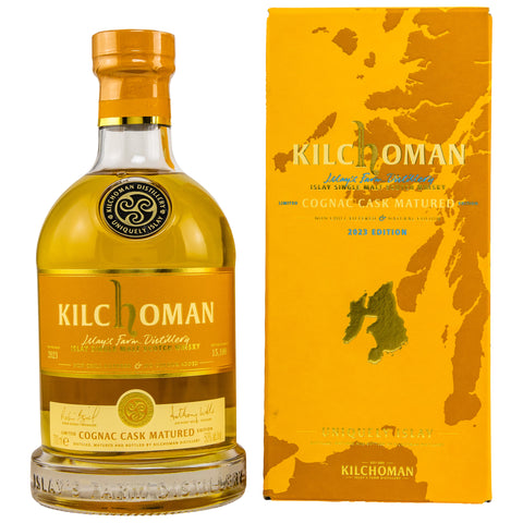 Kilchoman Cognac Cask Matured 50%, Edition 2023