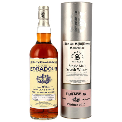 Edradour  2015/2025 10 Jahre Signatory Vintage 1st Fill Oloroso Butt #309