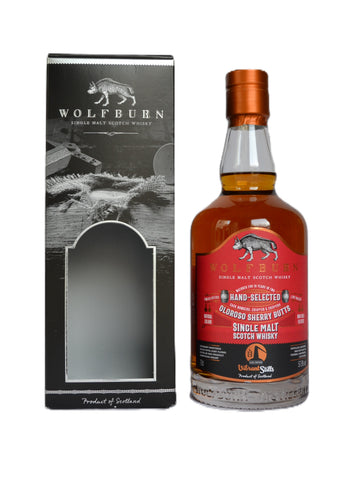 Wolfburn "Vibrant Stills", 10 Jahre Oloroso Sherry Casks