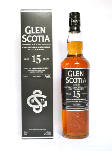 Glen Scotia 15 Jahre, American Oak Barrels