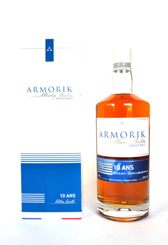 Armorik 10 ANS  Single  Malt Whisky Release 2021