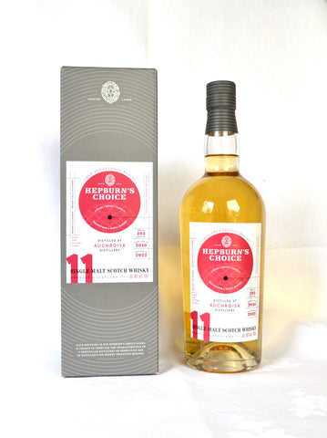 Auchroisk 2010, Hepburn's Choice, 11 Jahre Refill Barrel  by Hunter Laing