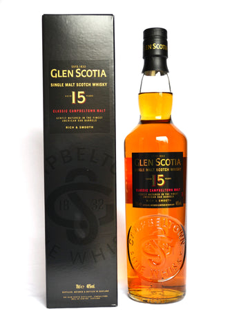 Glen Scotia 15 Jahre, American Oak Barrels