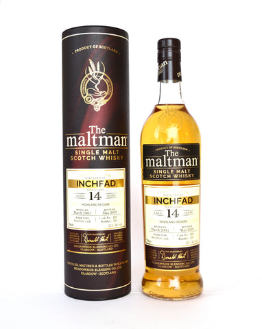 The Maltman, Inchfad, 2005, 14 Jahre, Bourbon Cask No. 420