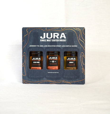 Isle of Jura Set 3 x 0,05 L; Journey, 10 Jahre, Seven Wood